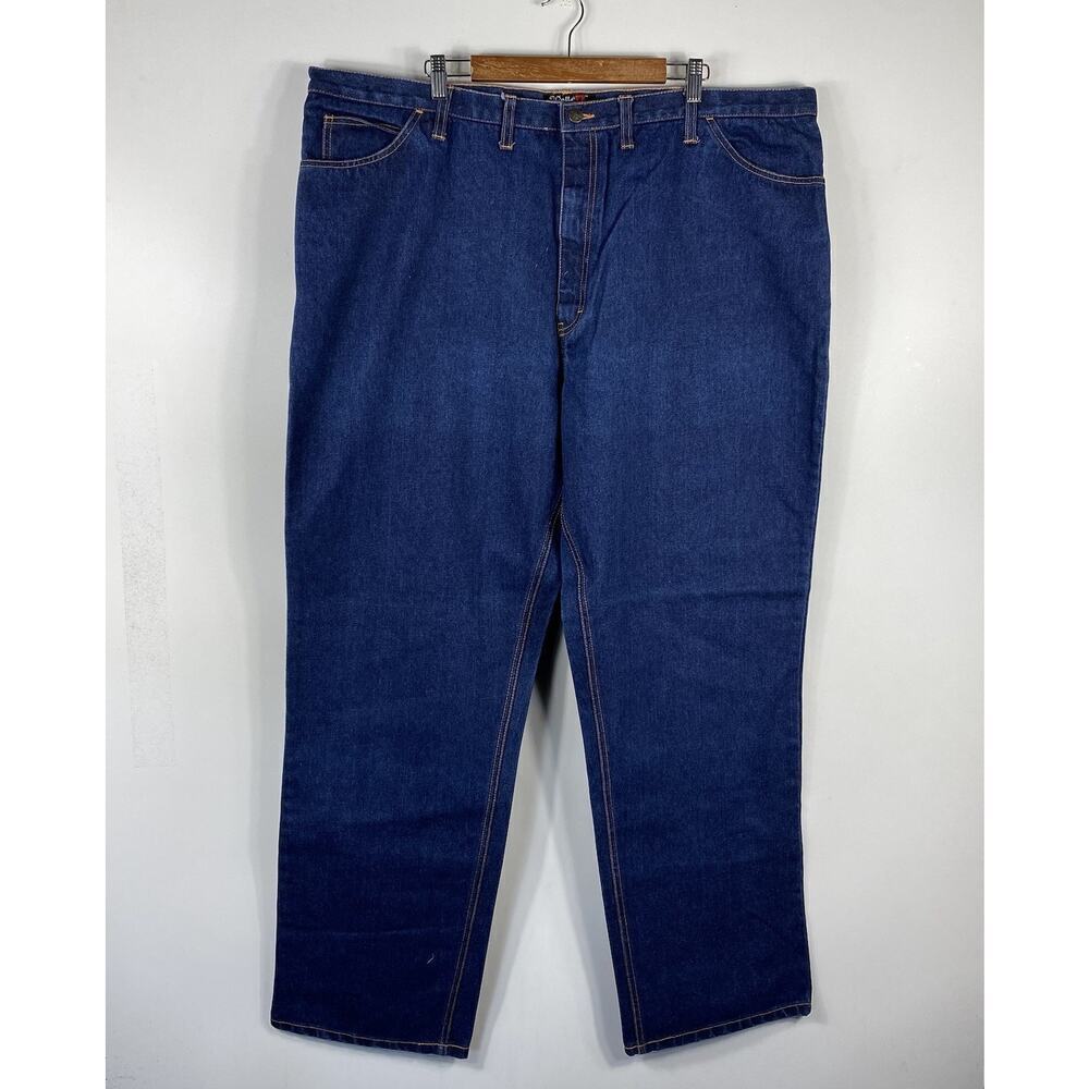 Walls Size 48x34 Fire Resistant Jeans Blue Dark Wash Banox Certified By ITEX **